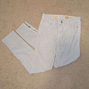 Pilcro (Anthropologie) Women's Soft Blue Straight Leg Jeans